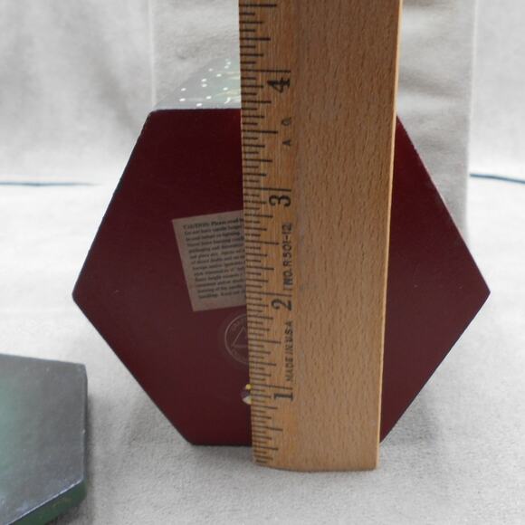 Vintage Crazy Mountain Designs NOEL Christmas Votive Candle Holder - Picture 8 of 8